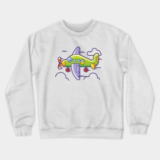 Airplane Toy Crewneck Sweatshirt